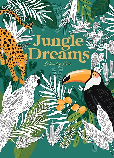 Jungle Dreams Colouring Book: Jungle Animals