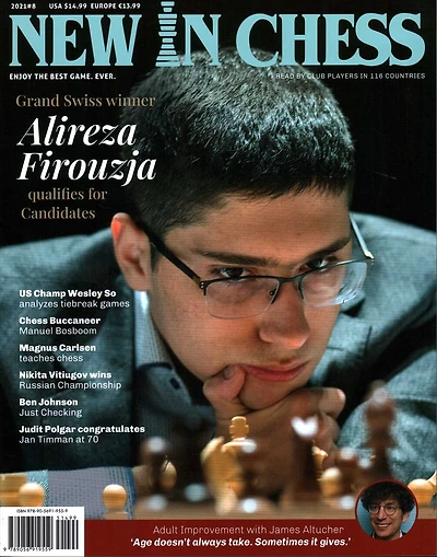 New Chess Magazine 2022/8: The World's Premier Read By Club Players 116 Countries