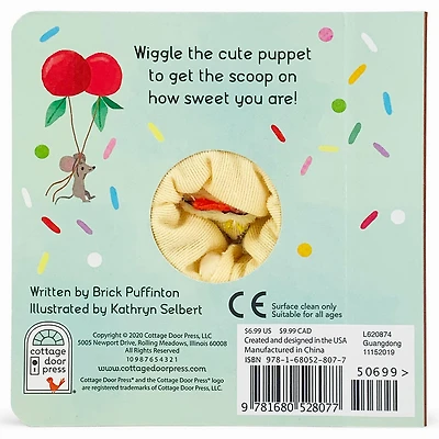 I Like You More Than Ice Cream Puppet Book