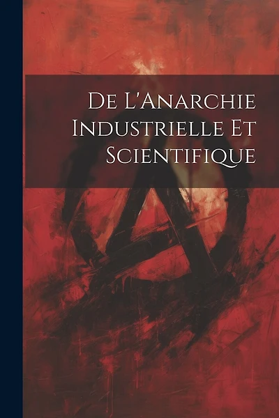 De L'Anarchie Industrielle Et Scientifique