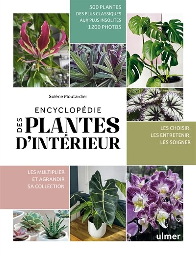 Encyclopédie des plantes d'intérieur: 500 plantes des plus classiques aux plus insolites, 1.200 photos