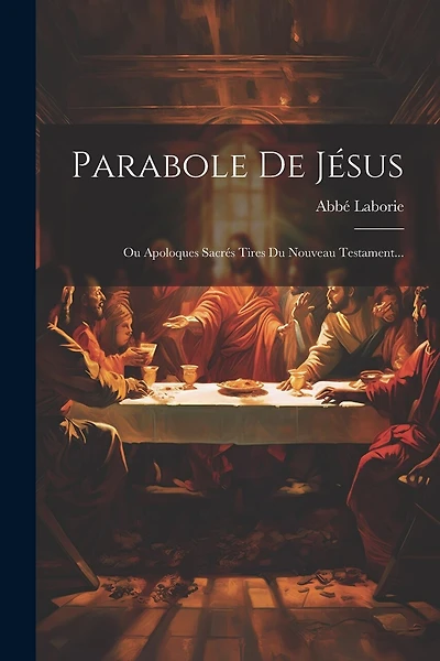 Parabole De Jésus: Ou Apoloques Sacrés Tires Du Nouveau Testament...