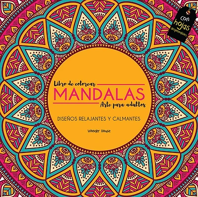 Adult Colouring Books Mandala Art for Adults - Spanish