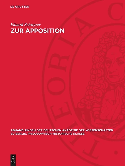 Zur Apposition