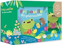 Mon premier livre de bain fripouille la grenouille (valisette carton)