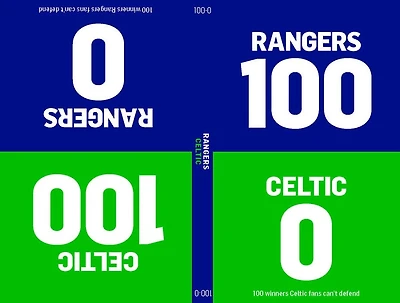 100-0: Celtic-Rangers / Rangers-Celtic: 100-0, Book 3