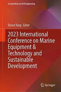 2023 International Conference on Marine Equipment and Technology Sustainable Development