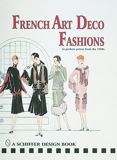 French Art  Deco Fashions in  Pochoir Prints from  the 1920s