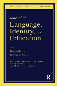 (Re)constructing Gender A New Voice: Special Issue of the Journal Language, Identity, and Education