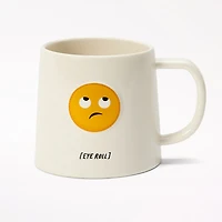 Eye Roll Embossed Mug