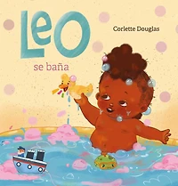Leo se baña