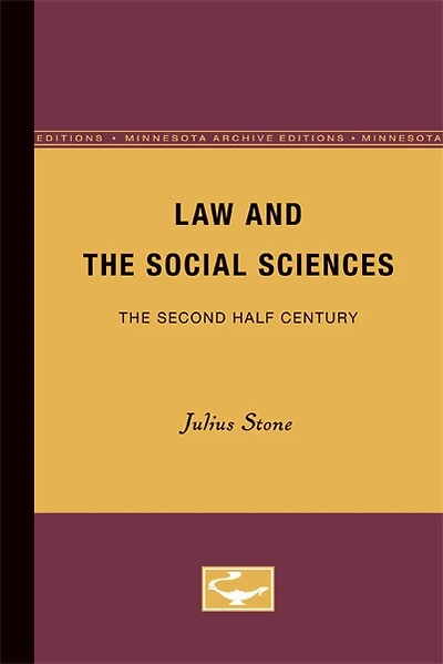 Law and the Social Sciences: The Second Half Century