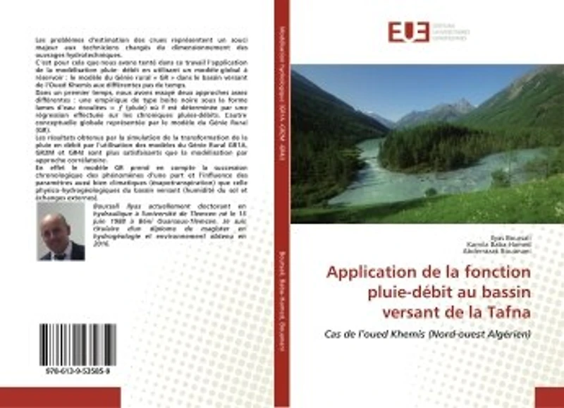 Application de la fonction pluie-dEbit au bassin versant de la Tafna: Cas de l'oued Khemis (Nord-ouest AlgErien)