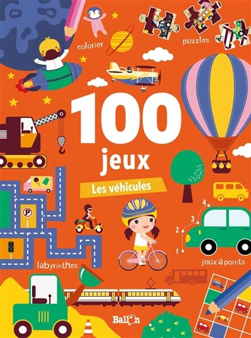 100 jeux: les véhicules