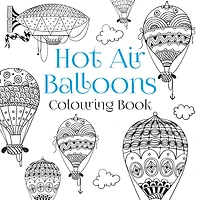 Hot Air Balloons Colouring Book