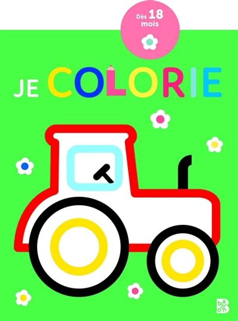 Tracteur: je colorie