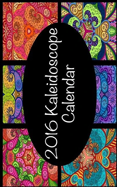2016 Kaleidoscope Calendar (purse Size)