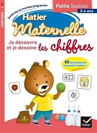 je découvre et dessine les chiffres: petite section 3-4 ans