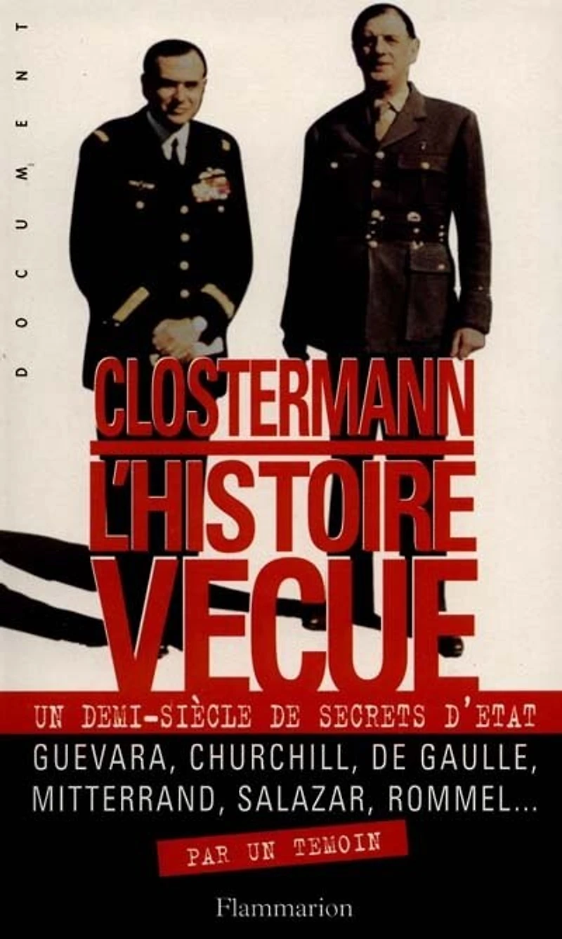 L'histoire vécue