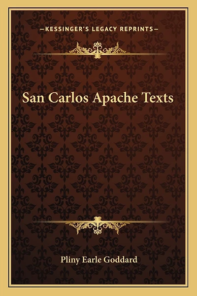 San Carlos Apache Texts