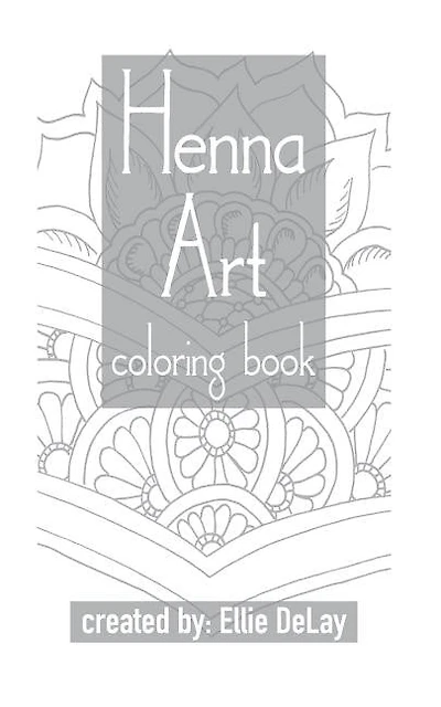 Henna Art Coloring Book