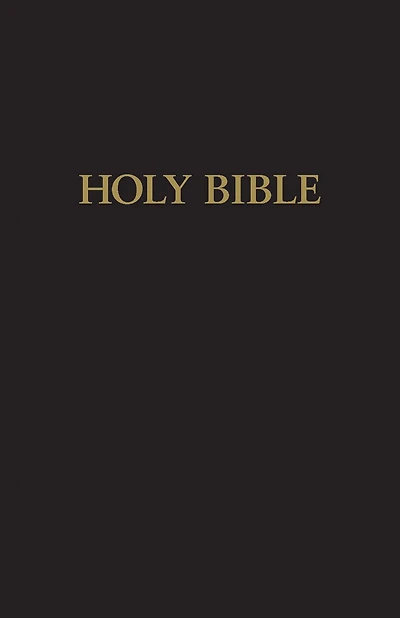 KJV Large Print Pew Bible (Hardcover, Black)