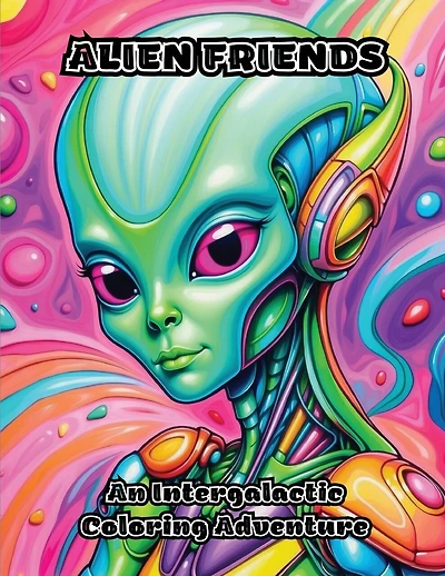 Alien Friends: An Intergalactic Coloring Adventure