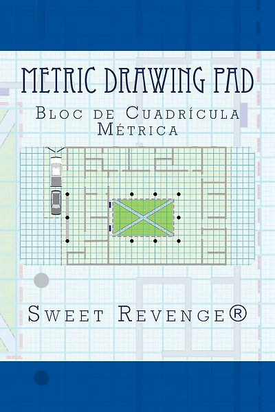 Metric Drawing Pad: Bloc de Cuadrícula Métrica