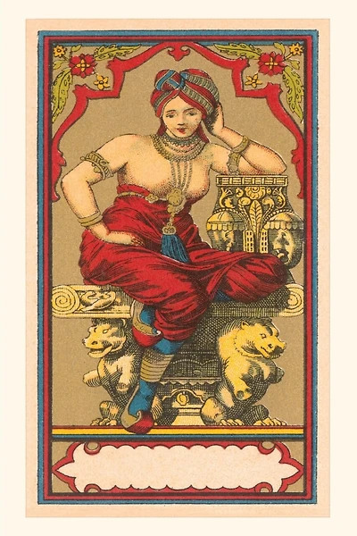 Vintage Journal Odalisque