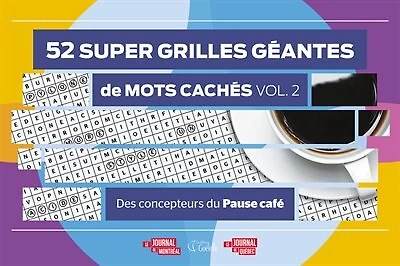 52 super grilles géantes de mots cachés, vol. 2