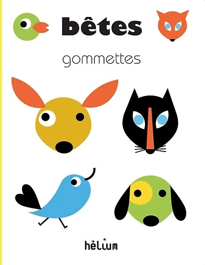 Bêtes: gommettes