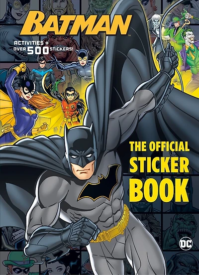 Batman: The Official Sticker Book (DC Batman)