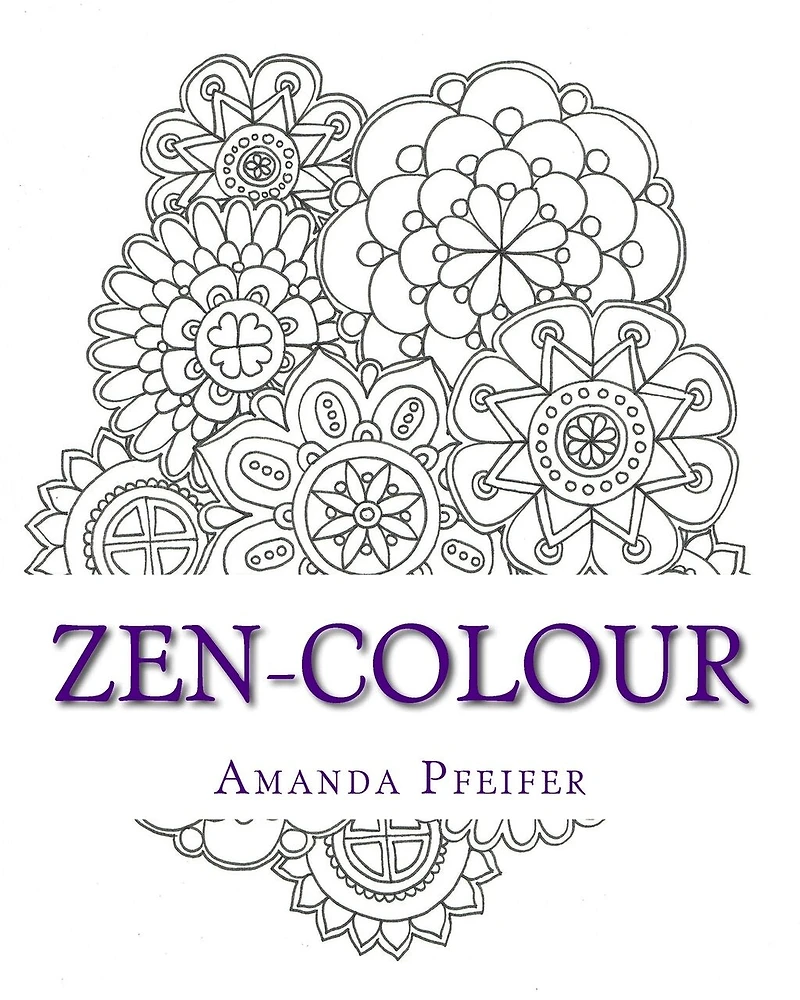 ZenColour: Colouring Book For Adults
