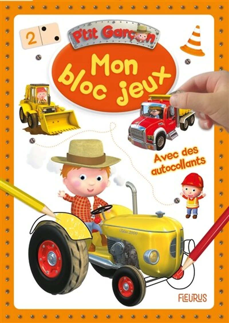 Mon bloc de jeux: tracteur