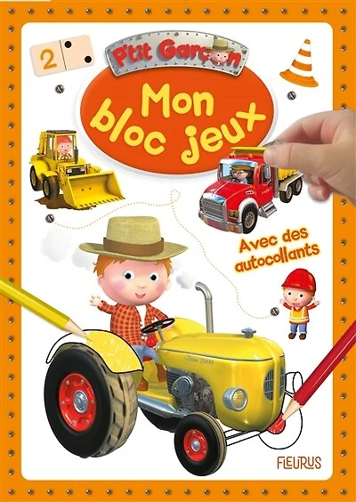 Mon bloc de jeux: tracteur