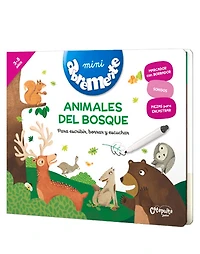 Animales del bosque: Para escribir, borrar y escuchar