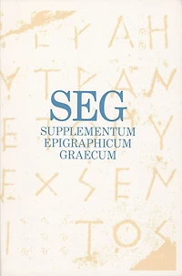 Supplementum Epigraphicum Graecum, Volume XXVIII (1978)
