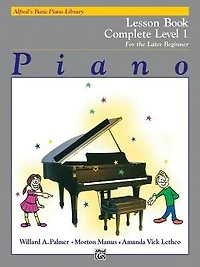 Alfred's Basic Piano Library Lesson Book Complete, Bk 1: For The Later Beginner