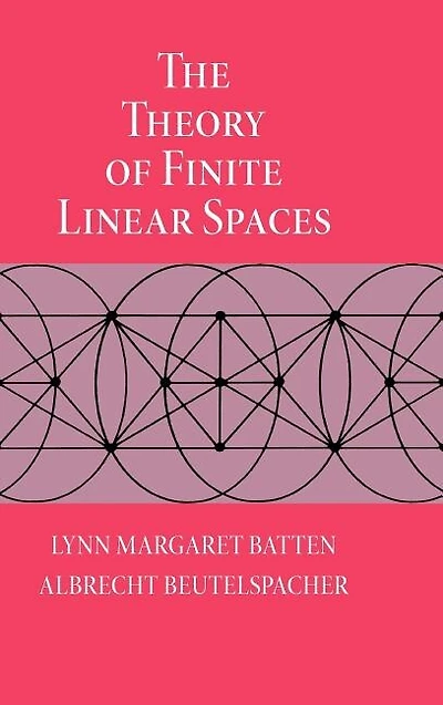 The Theory of Finite Linear Spaces: Combinatorics Points and Lines