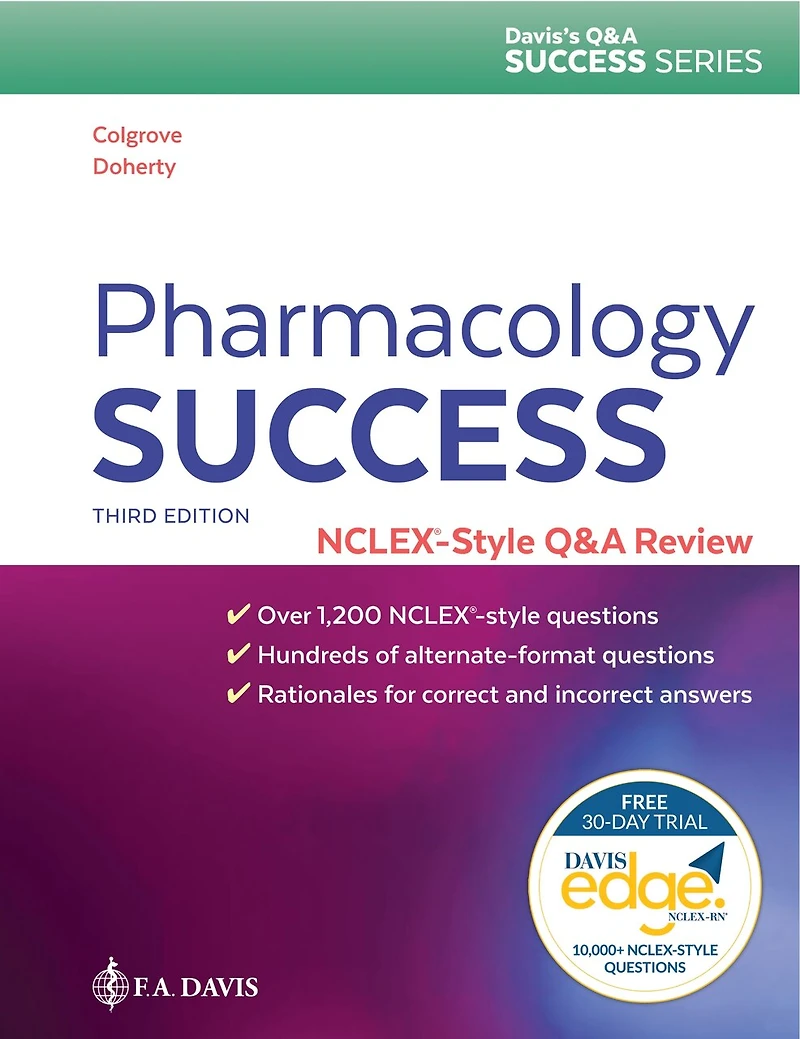 Pharmacology Success: Nclex -style Q And A Review