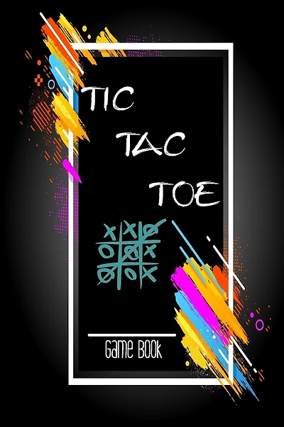 Tic Tac Toe Game Book: Playing Book for 600 Games for Kids and Adults on Road Trips or on The Airplane and Family Vacation