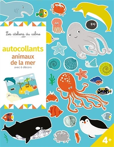 Autocollants Animaux De La Mer -6 Decors