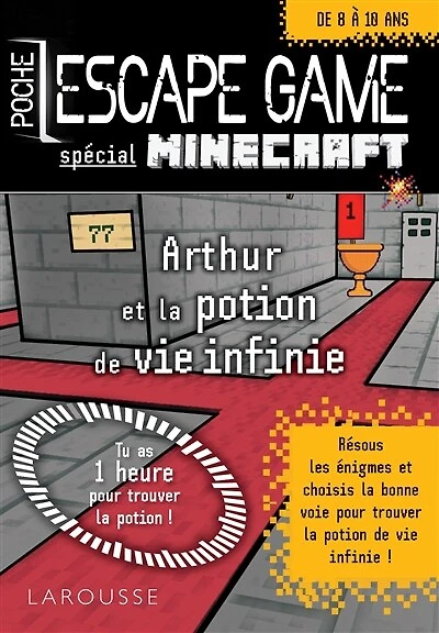 Arthur et la potion de vie infinie: spécial Minecraft