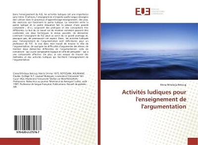 Activités ludiques pour l'enseignement de l'argumentation