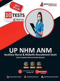 UP NHM ANM Book 2023: Auxiliary Nurse and Midwife (English Edition) - 10 Full Length Mock Tests (1000 Solved Questions) with Free Access to Online Tests