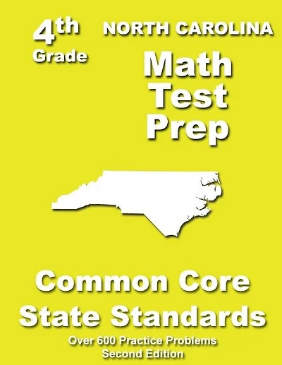 North Carolina 4th Grade Math Test Prep: Common Core Learning Standards