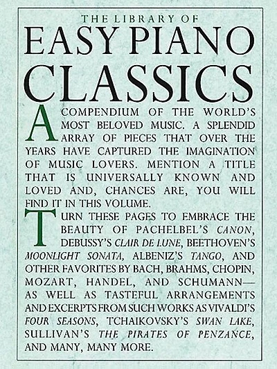 Library of Easy Piano Classics