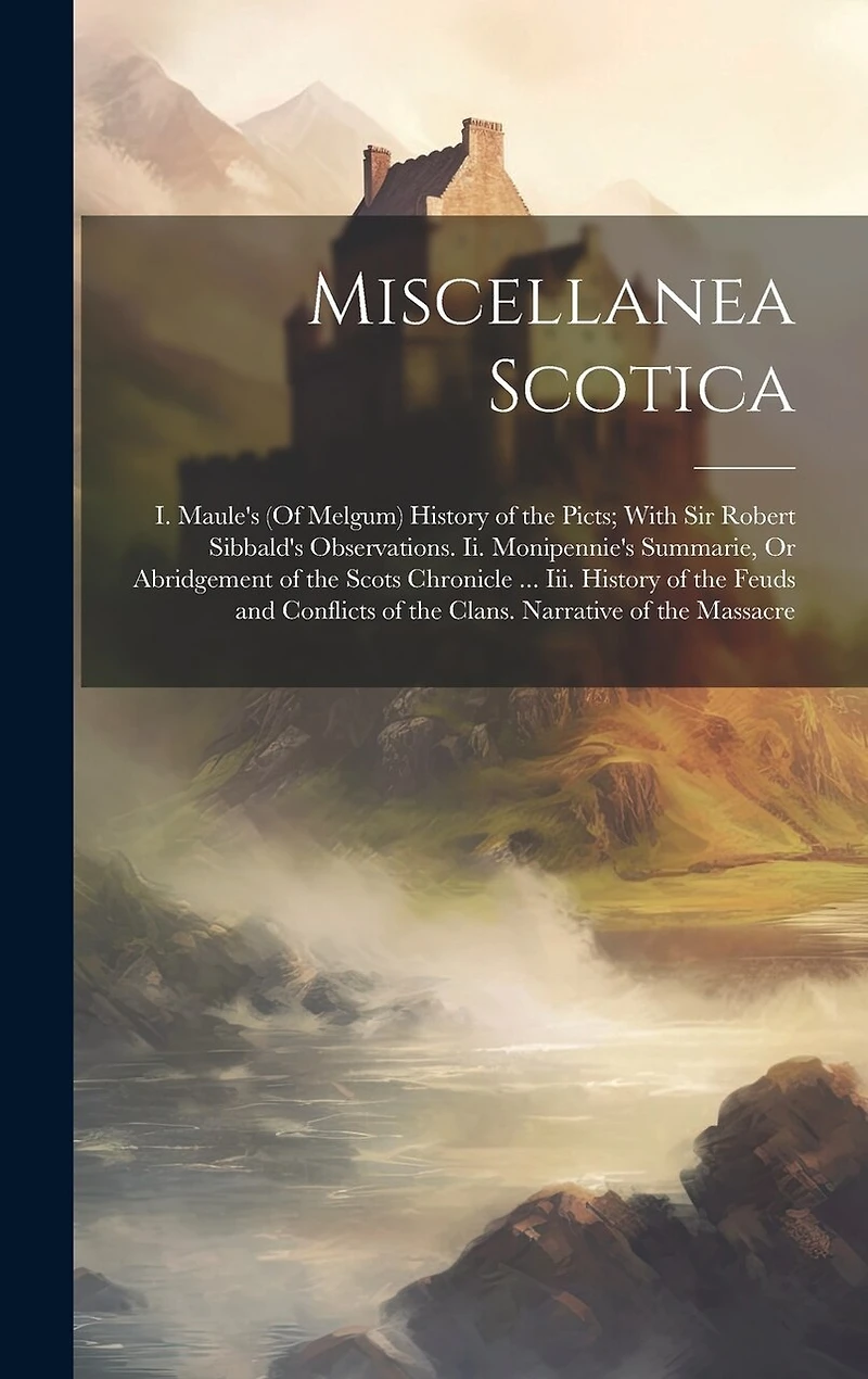 Miscellanea Scotica: I. Maule's (Of Melgum) History of the Picts; With Sir Robert Sibbald's Observations. Ii. Monipennie's Summarie, Or Abridgement of the Scots Chronicle ... Iii. History of the Feuds and Conflicts of the Clans. Narrative of the Massacre