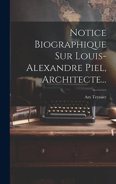 Notice Biographique Sur Louis-alexandre Piel, Architecte...