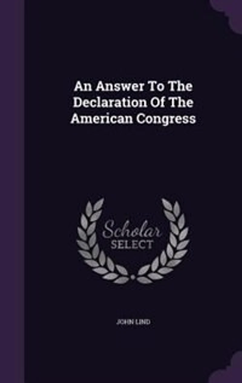 An Answer to the Declaration of American Congress